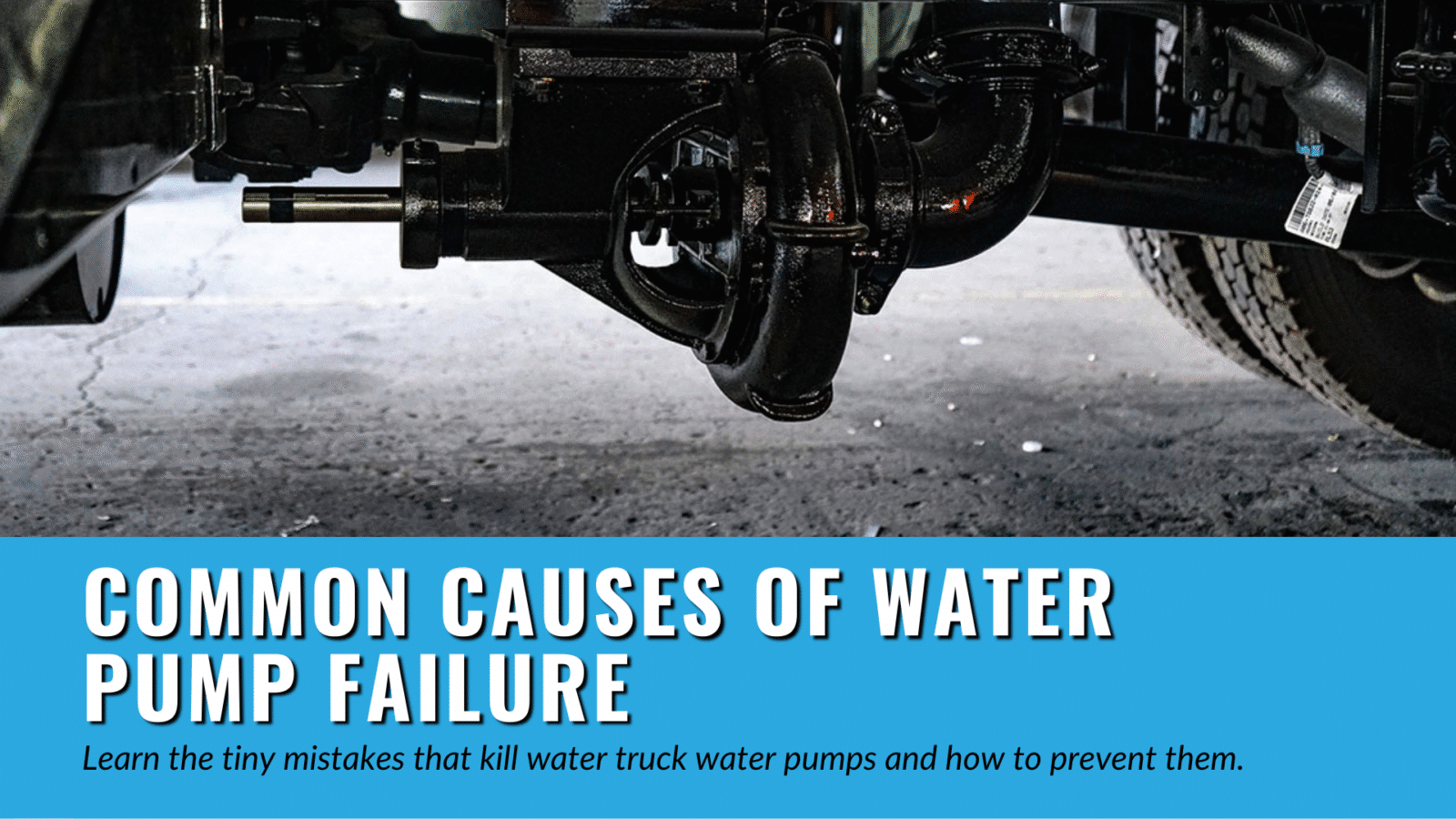 Hero Image of Water Pump Failure Blog
